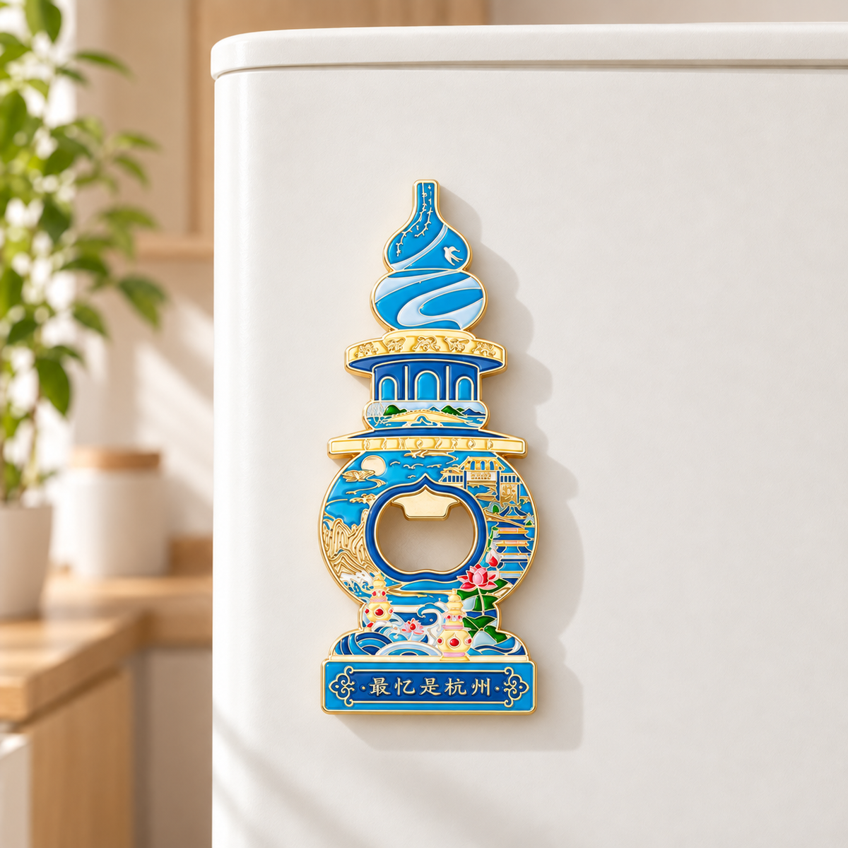 Hangzhou West Lake -Refrigerator Magnet V2