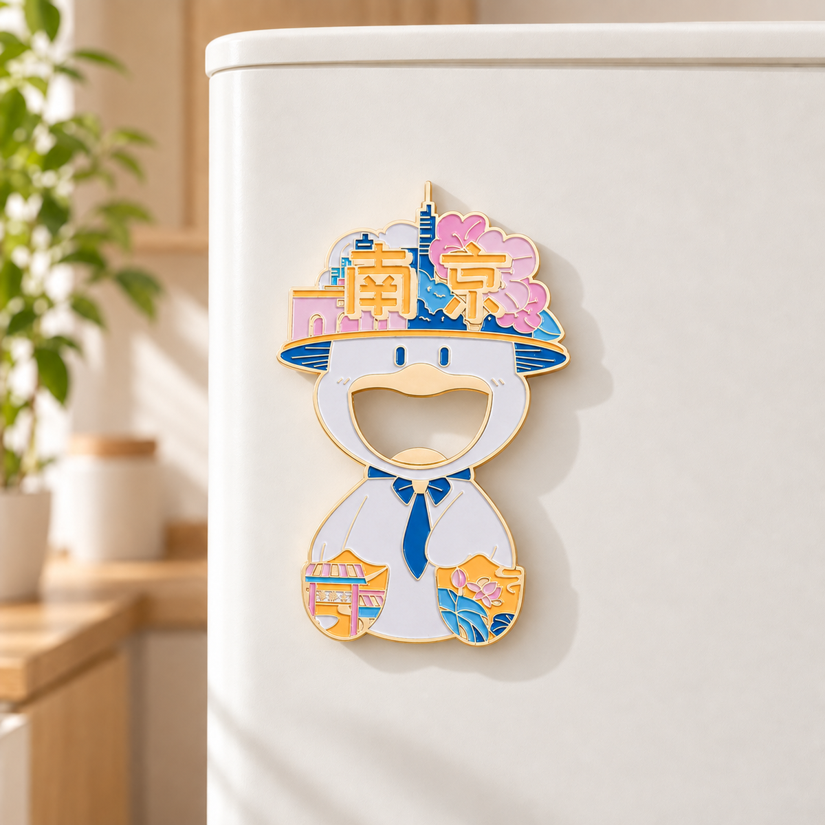 Nanjing Duck City -Refrigerator Magnet V2