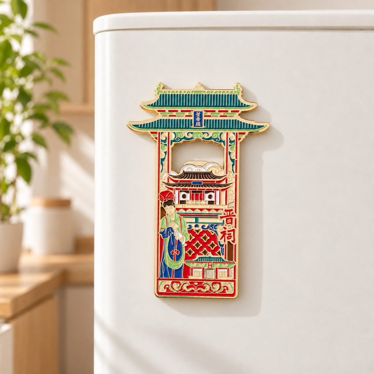 Shanxi Jinci -Refrigerator Magnet V2
