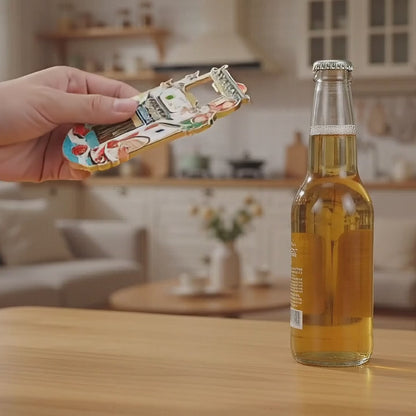 Huangshan Hongcun-Bottle-opening demonstration